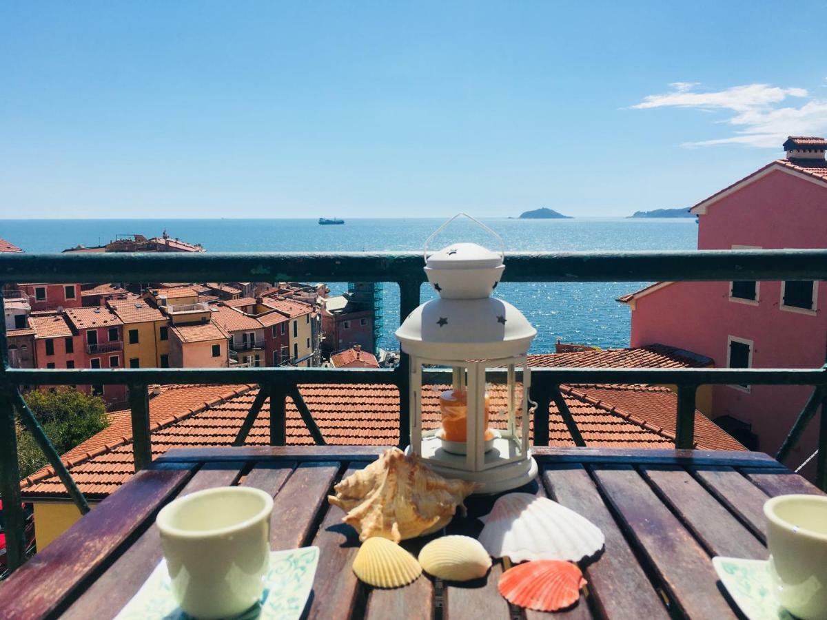 Ferienwohnung Vento Di Mare Tellaro Exterior foto